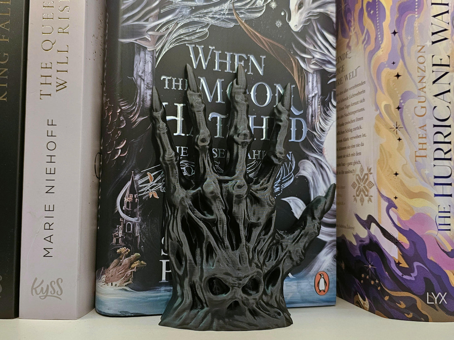 Bookend Soulbound Hand Single/Set | 3D Print | Bookshelf Decoration