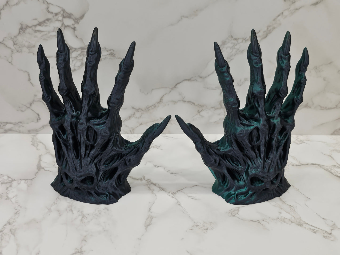 Buchstütze Soulbound Hand Einzeln/Set | 3D Druck | Dekoration Bücherregal