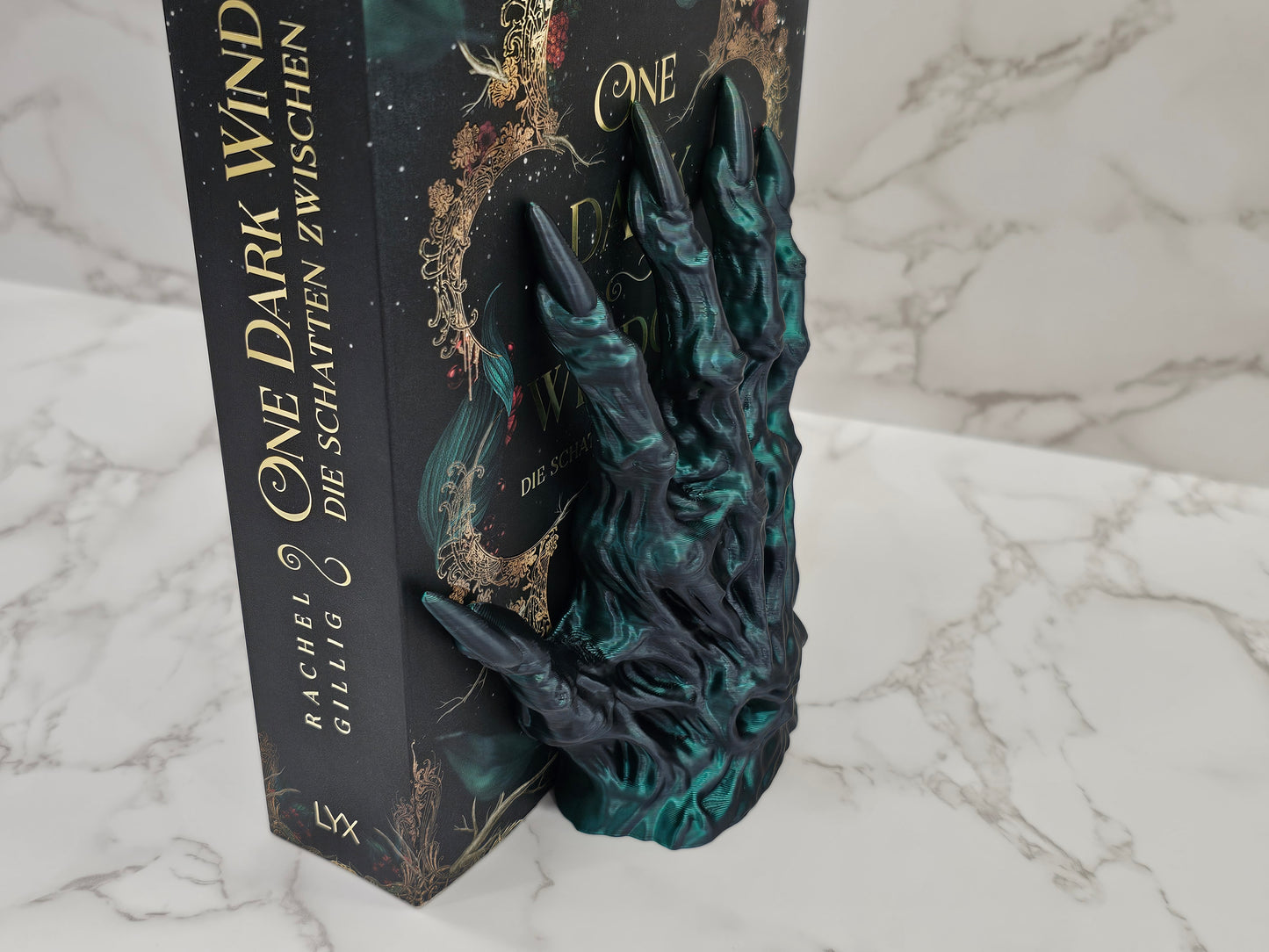 Bookend Soulbound Hand Single/Set | 3D Print | Bookshelf Decoration