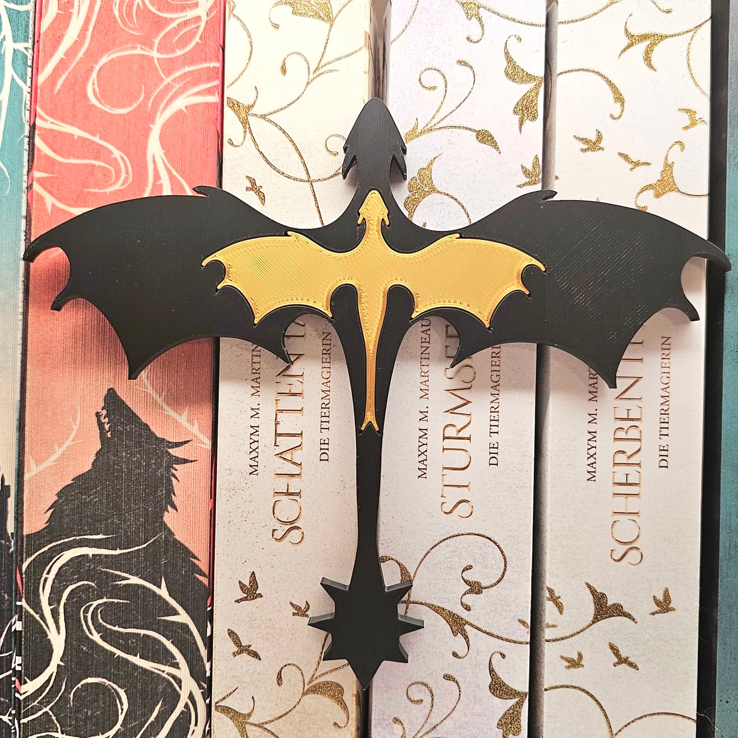 Regal Decoration Dragon Black/Gold | 3D Print