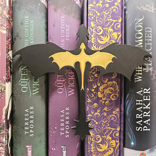 Regaldeko Drachen Schwarz/Gold | 3D Druck