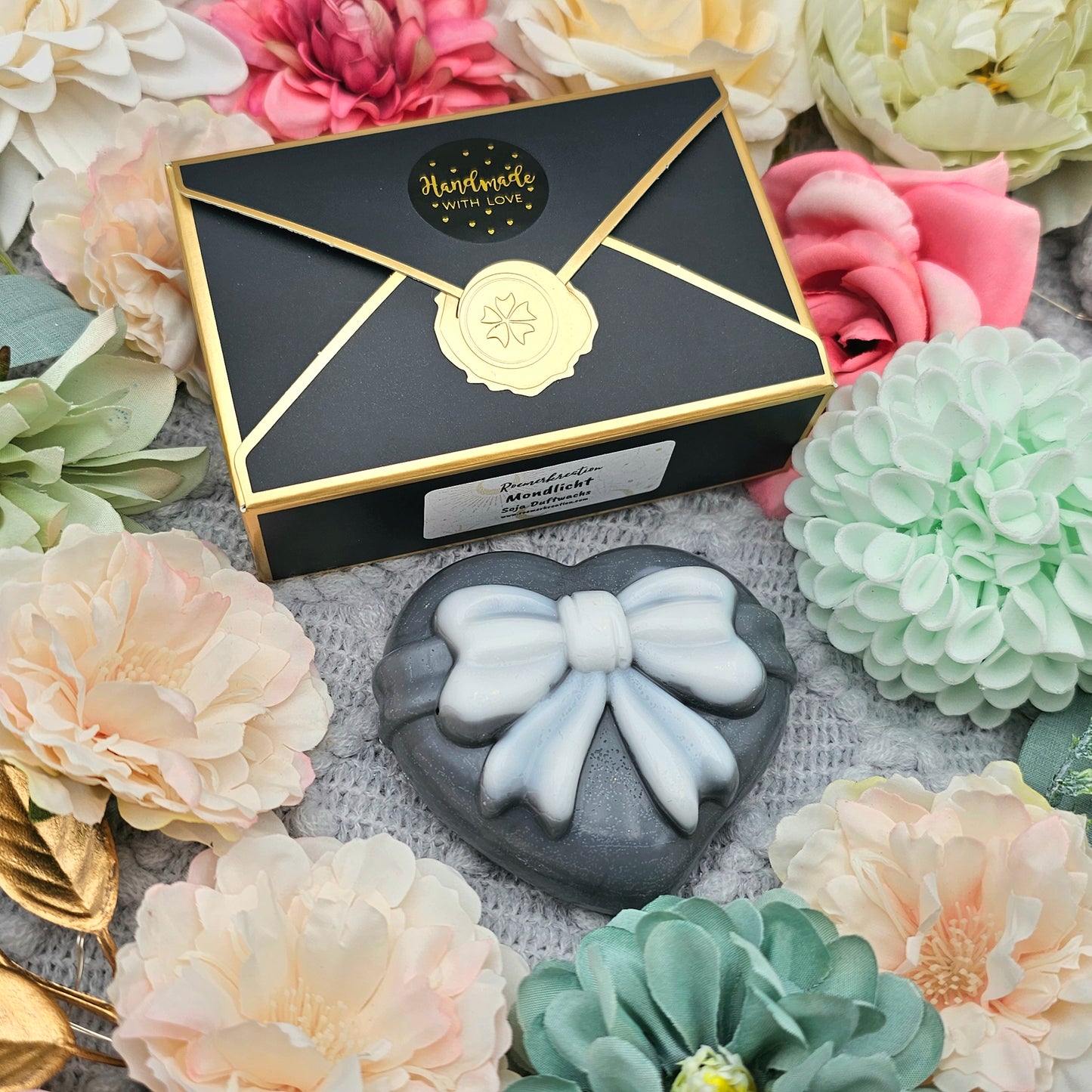 Geschenkbox Brief 65 g Mondlicht | Duftwachs