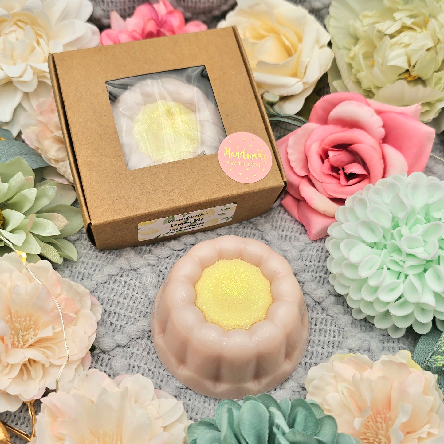 Geschenkbox 70 g Lemon Pie | Duftwachs