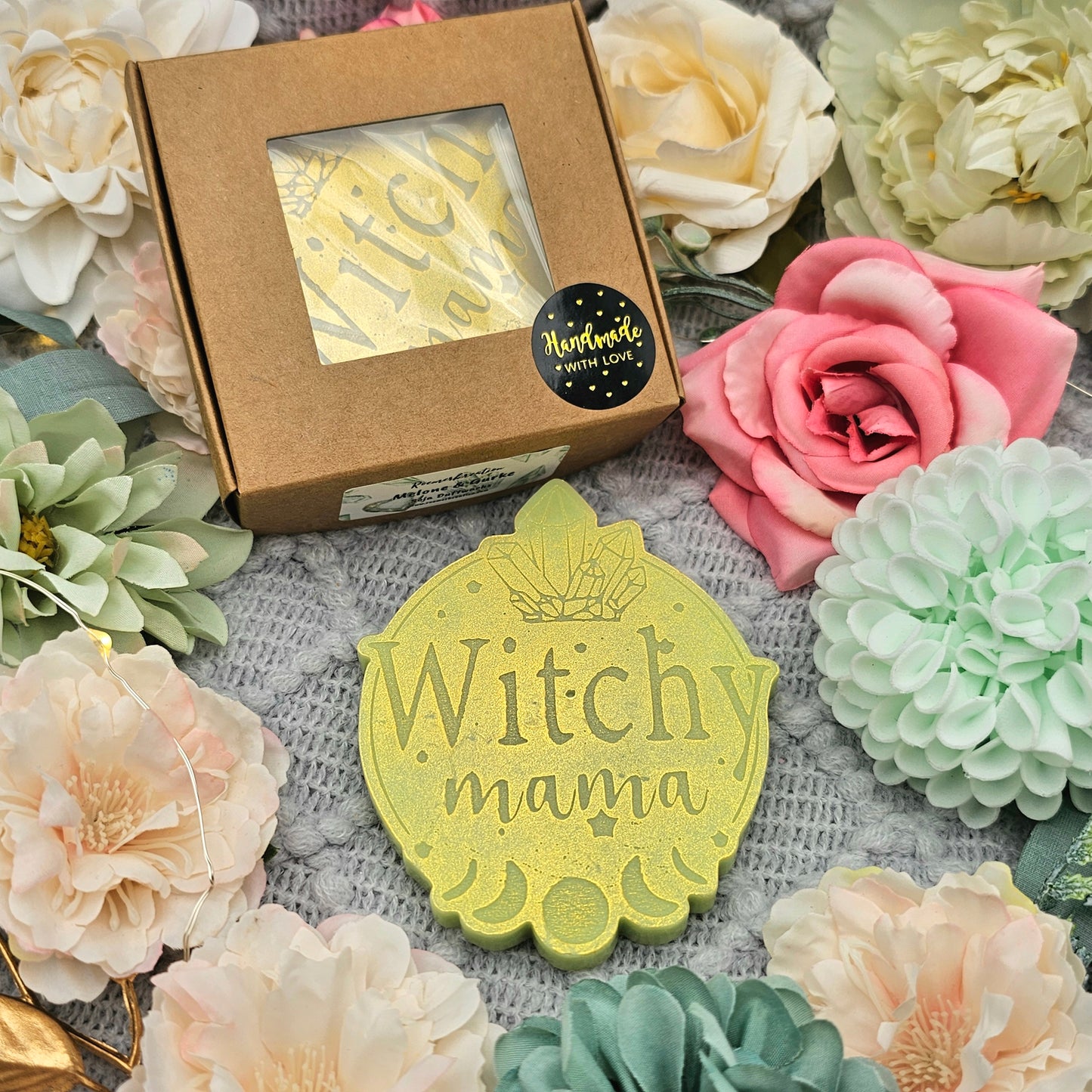 Geschenkbox Witchy Mama 40 g Melone & Gurke | Duftwachs