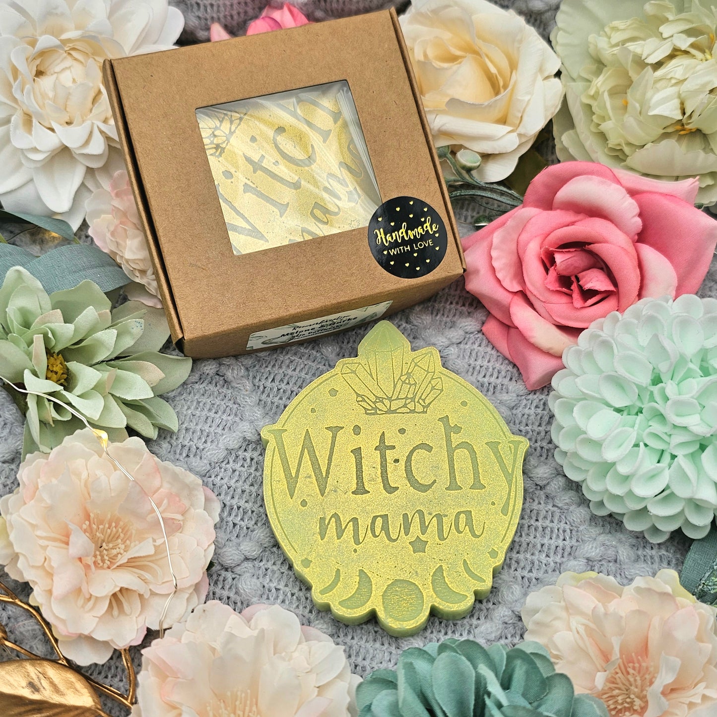 Geschenkbox Witchy Mama 40 g Melone & Gurke | Duftwachs