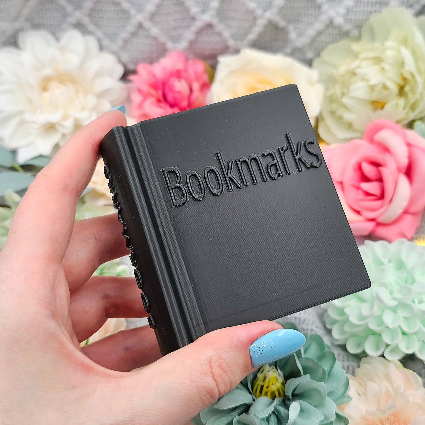 Bookmark Holder "Bookmarks" black | 3D Print | Bookmark Holder