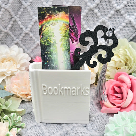 Lesezeichenhalter "Bookmarks" weiß | 3D Druck | Bookmark Holder