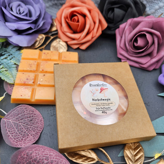 Tafel 40 g | Herbstmagie | *limitiert* | Duftwachs
