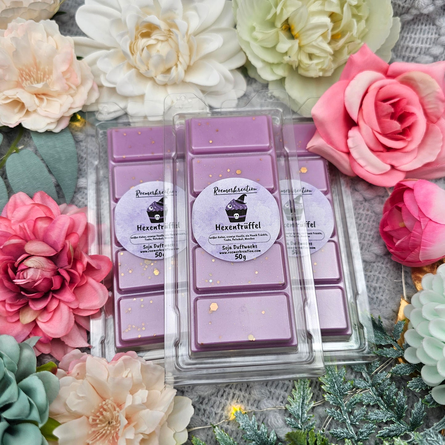 Tafel 50 g | Hexentrüffel | Duftwachs