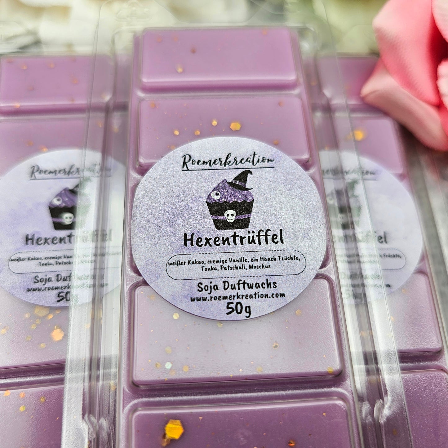 Tafel 50 g | Hexentrüffel | Duftwachs