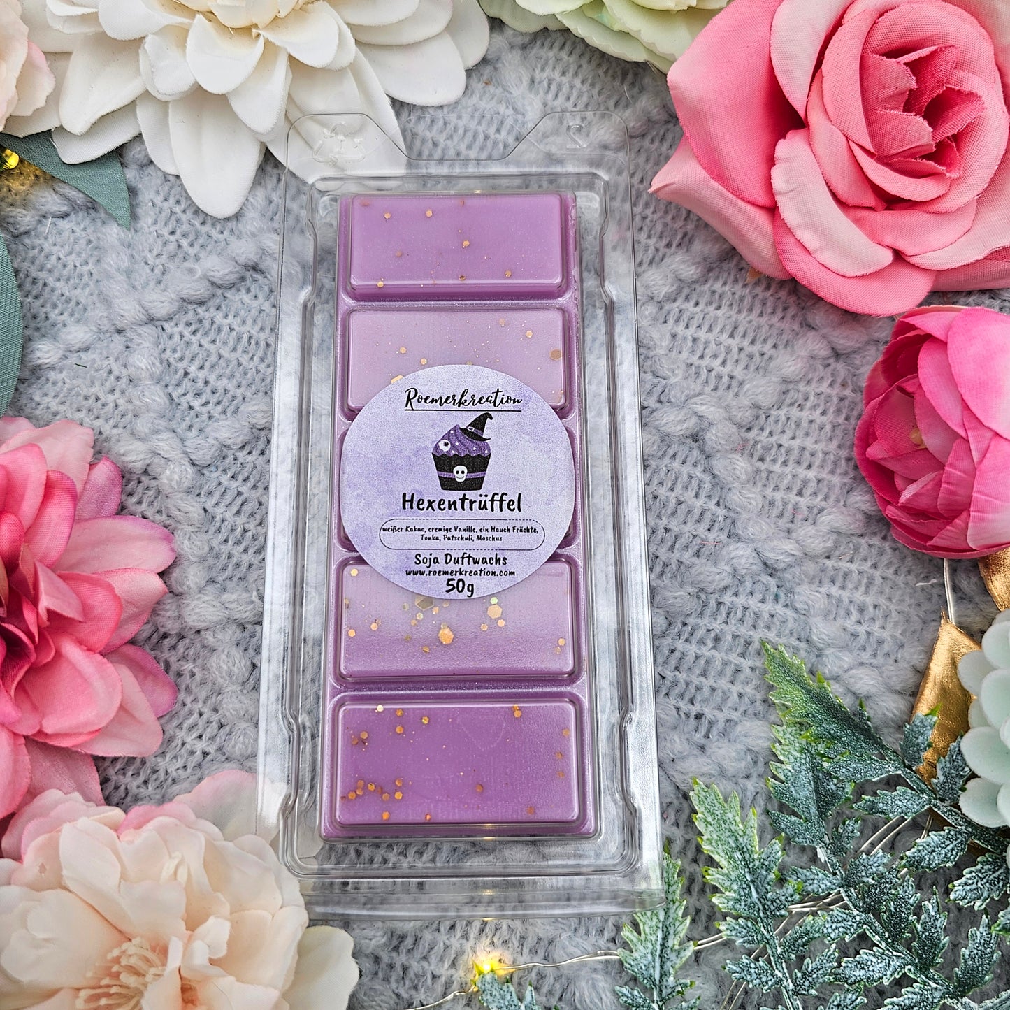 Tafel 50 g | Hexentrüffel | Duftwachs