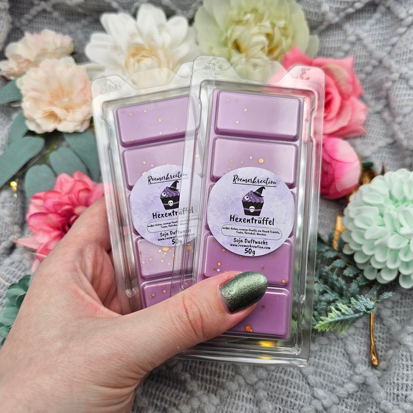 Tafel 50 g | Hexentrüffel | Duftwachs