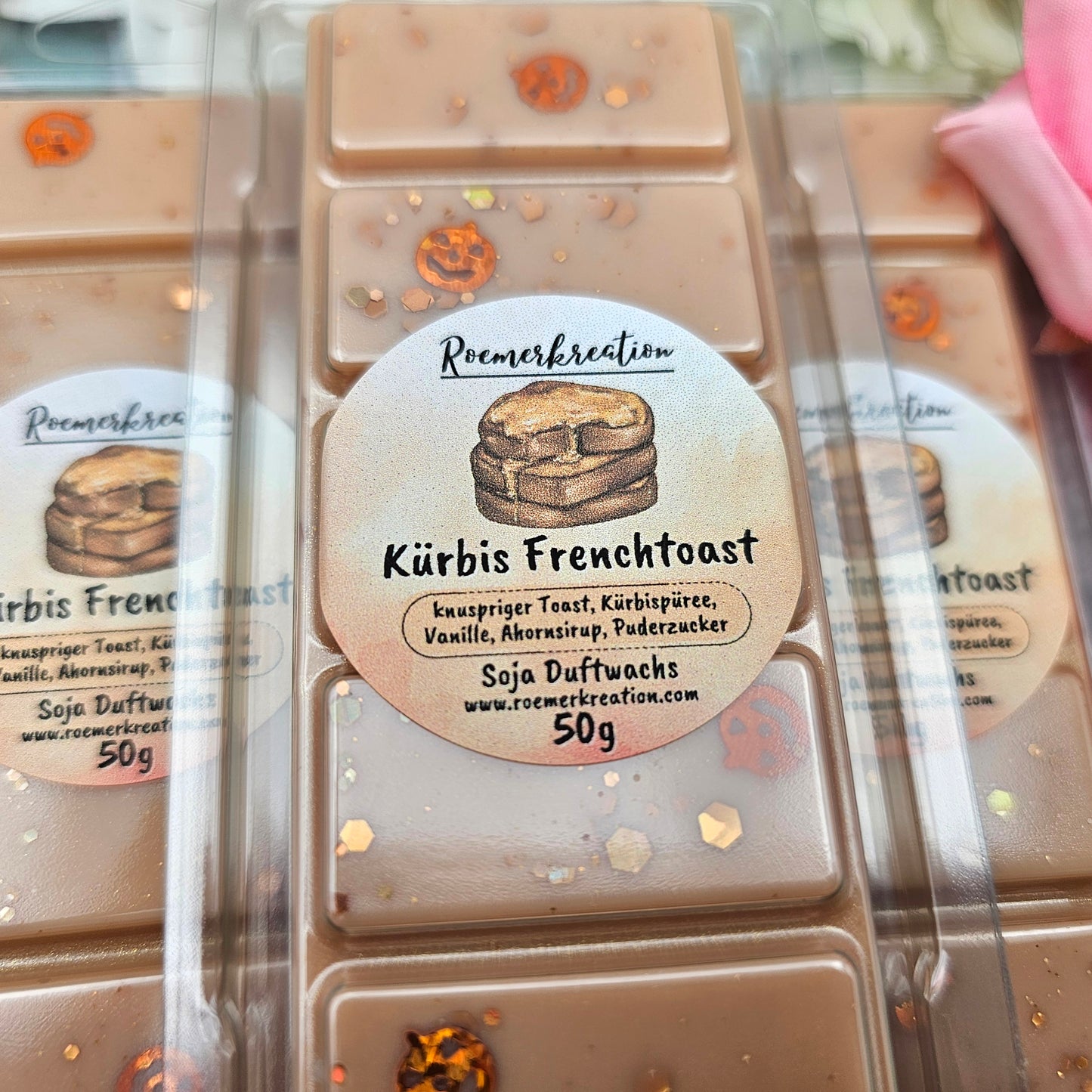 Tafel 50 g | Kürbis Frenchtoast | Duftwachs