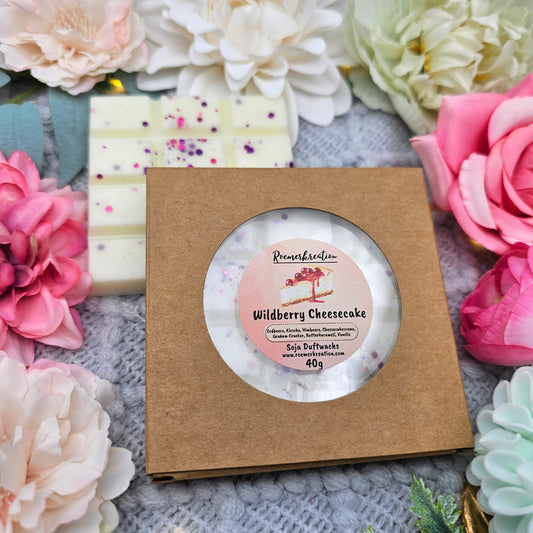 Tafel 40 g | Wildberry Cheesecake | *limitiert* | Duftwachs