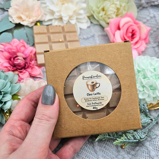 Tafel 40 g | Chai Latte | *limitiert* | Duftwachs
