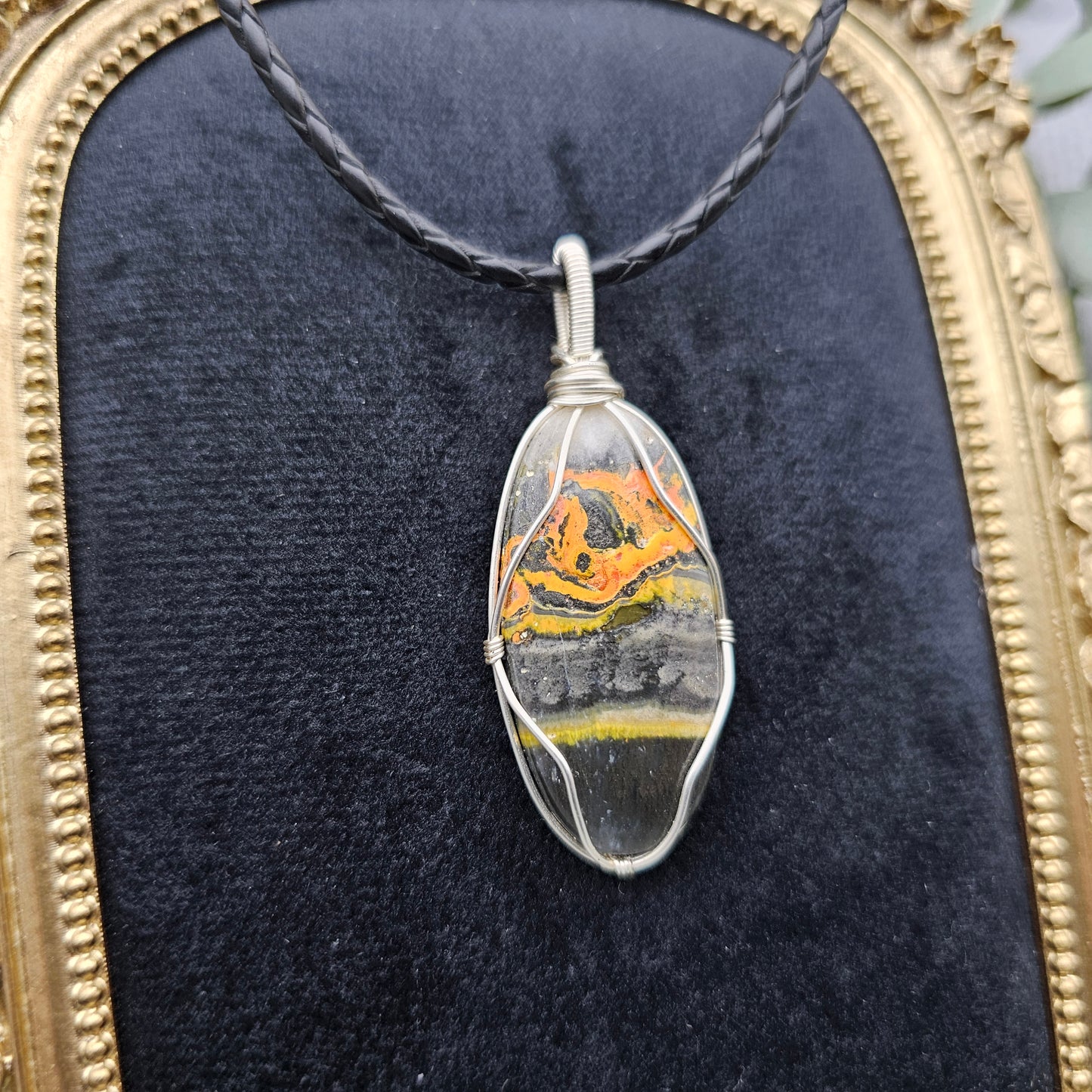 Jasper Pendant | Jewelry Wire | Gemstone Necklace