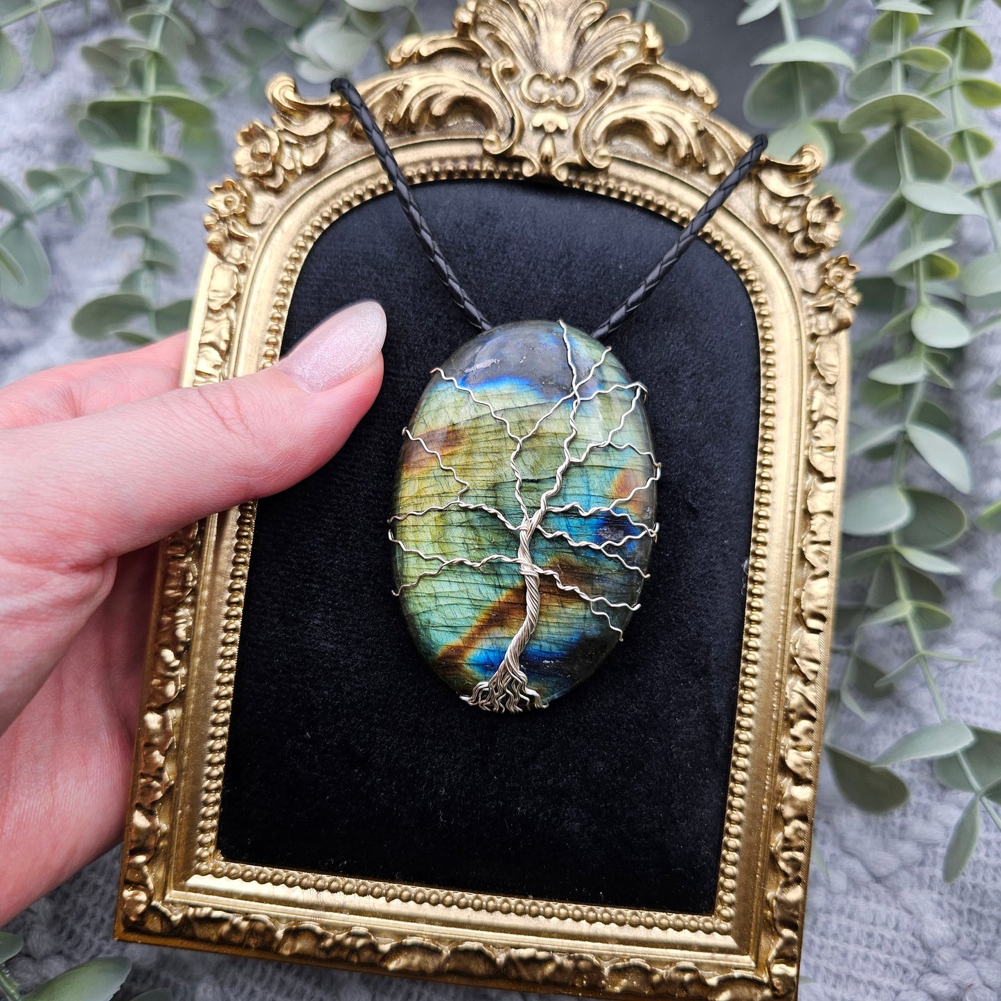 Labradorite Tree of Life Pendant | Jewelry Wire | Gemstone Necklace