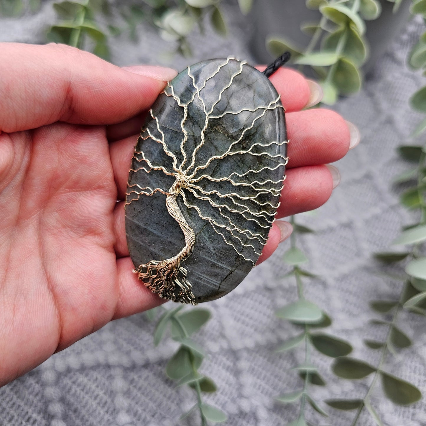 Labradorite Tree of Life Pendant | Jewelry Wire | Gemstone Necklace