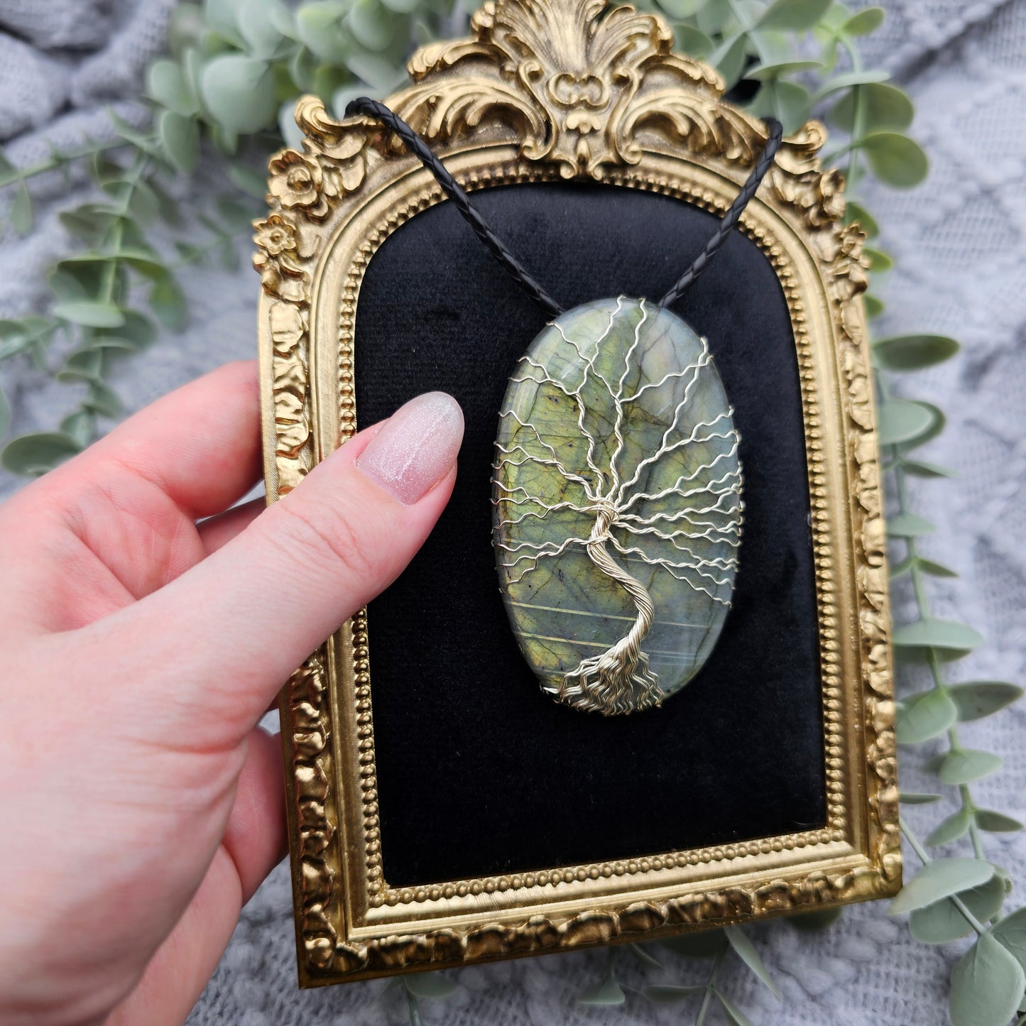 Labradorite Tree of Life Pendant | Jewelry Wire | Gemstone Necklace