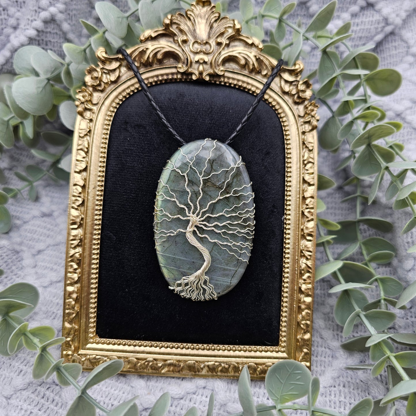 Labradorite Tree of Life Pendant | Jewelry Wire | Gemstone Necklace