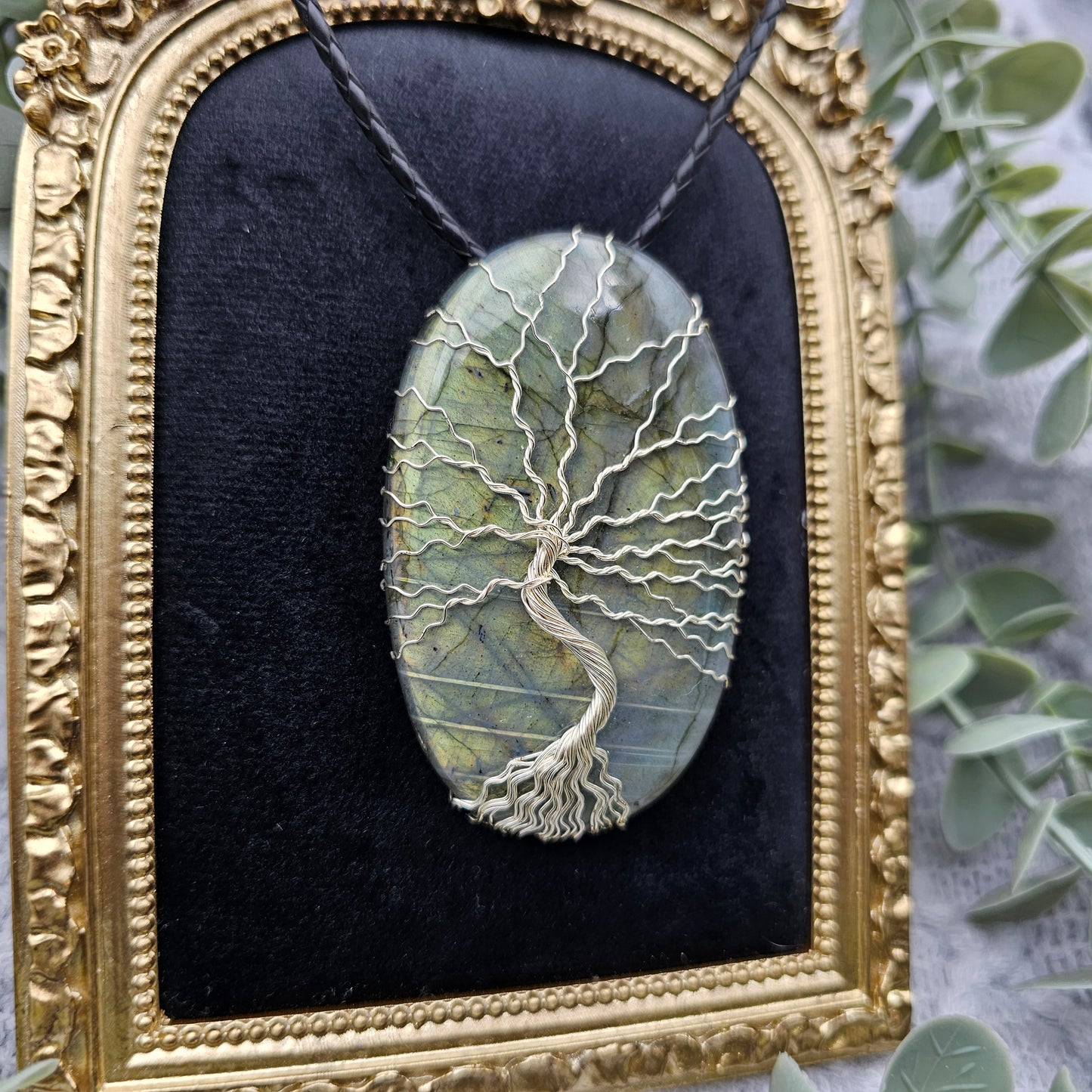 Labradorite Tree of Life Pendant | Jewelry Wire | Gemstone Necklace