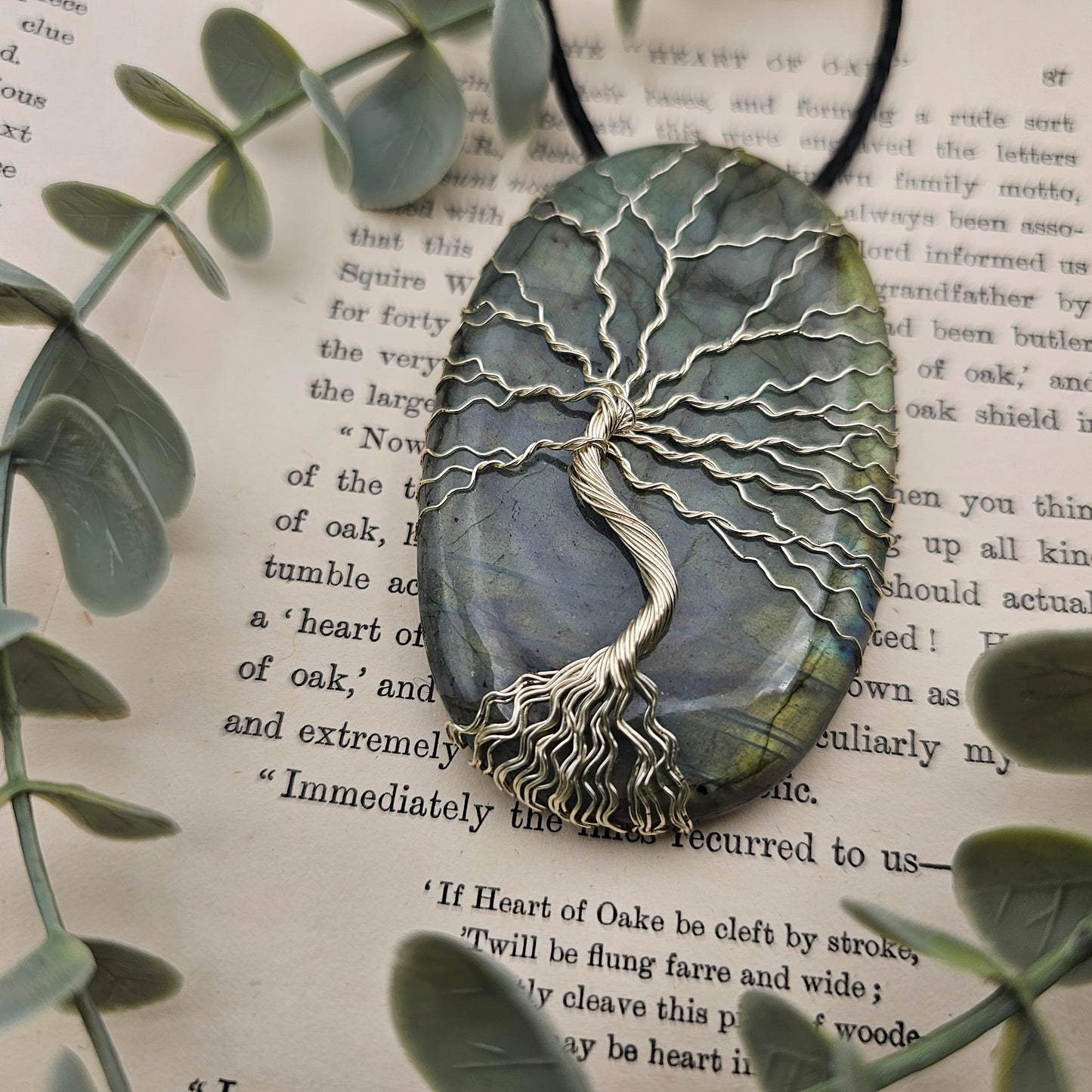 Labradorite Tree of Life Pendant | Jewelry Wire | Gemstone Necklace