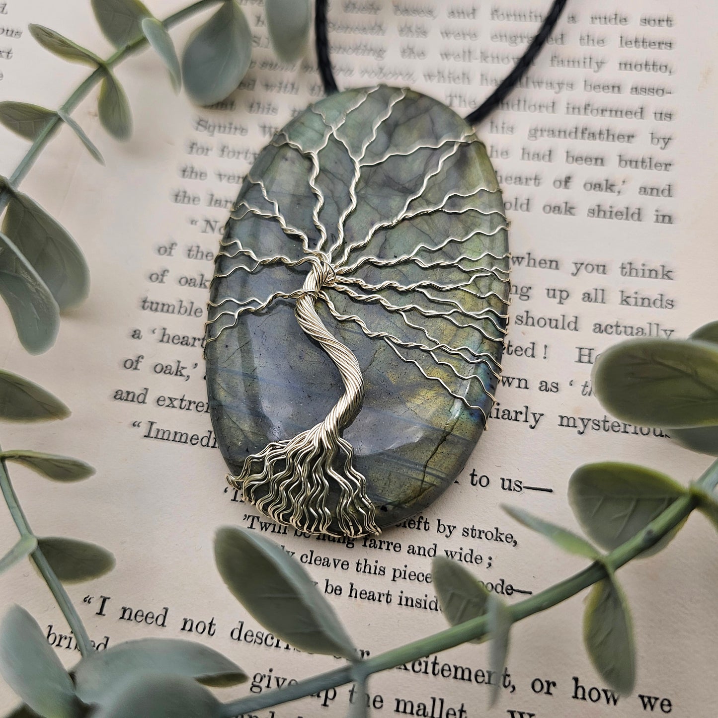 Labradorite Tree of Life Pendant | Jewelry Wire | Gemstone Necklace