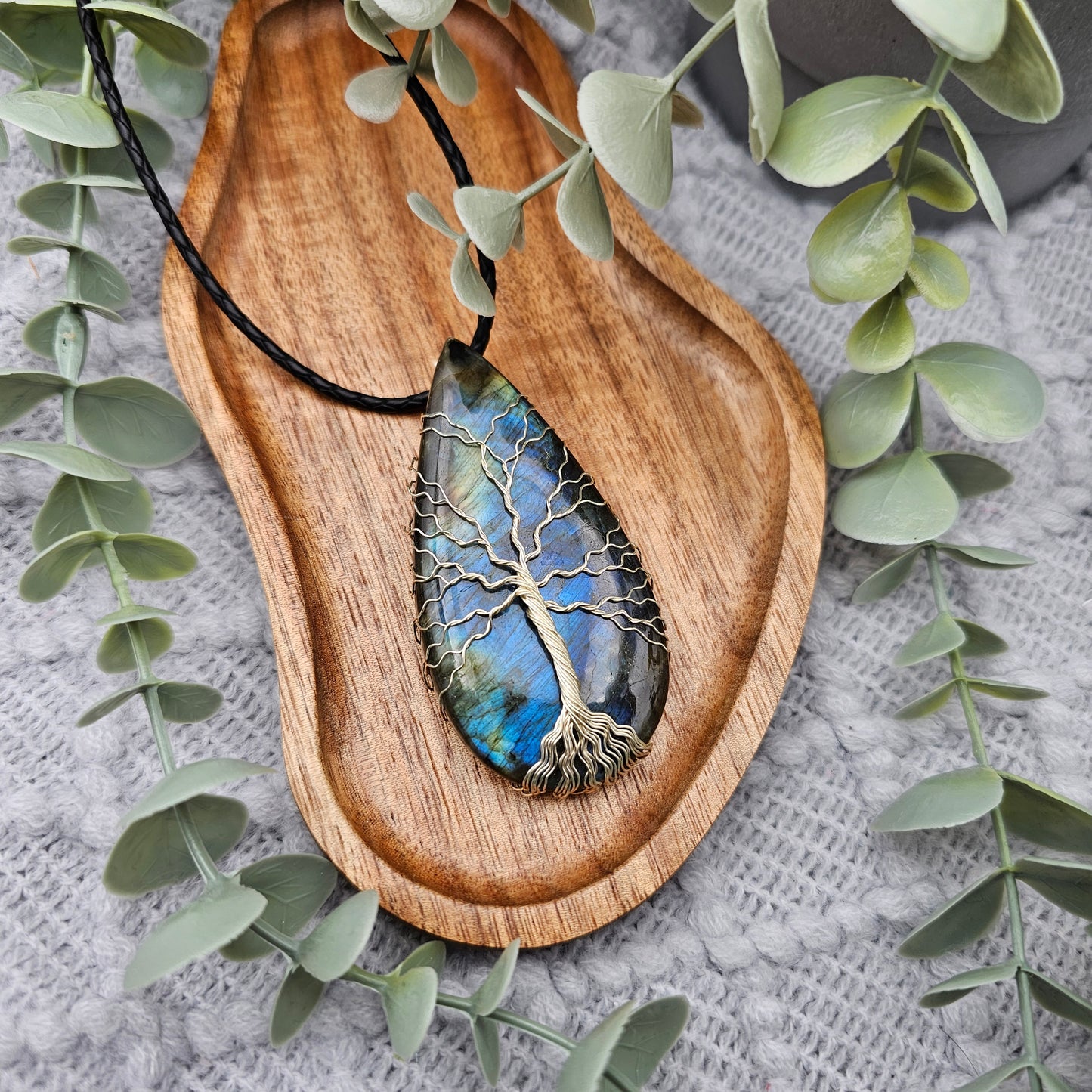 Labradorite Tree of Life Pendant | Jewelry Wire | Gemstone Necklace