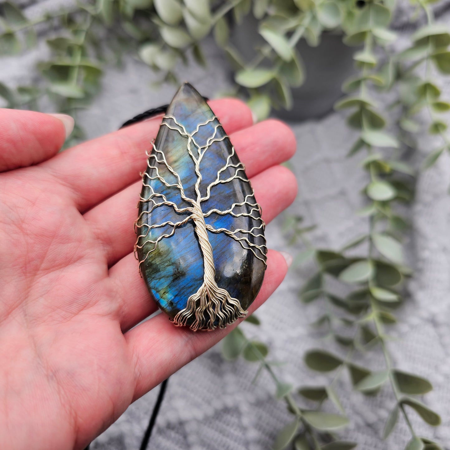 Labradorite Tree of Life Pendant | Jewelry Wire | Gemstone Necklace