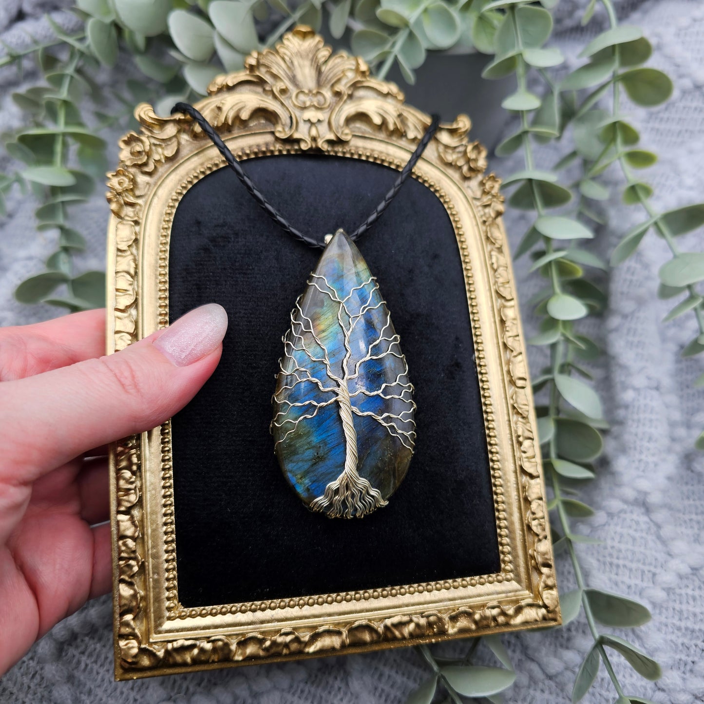 Labradorite Tree of Life Pendant | Jewelry Wire | Gemstone Necklace