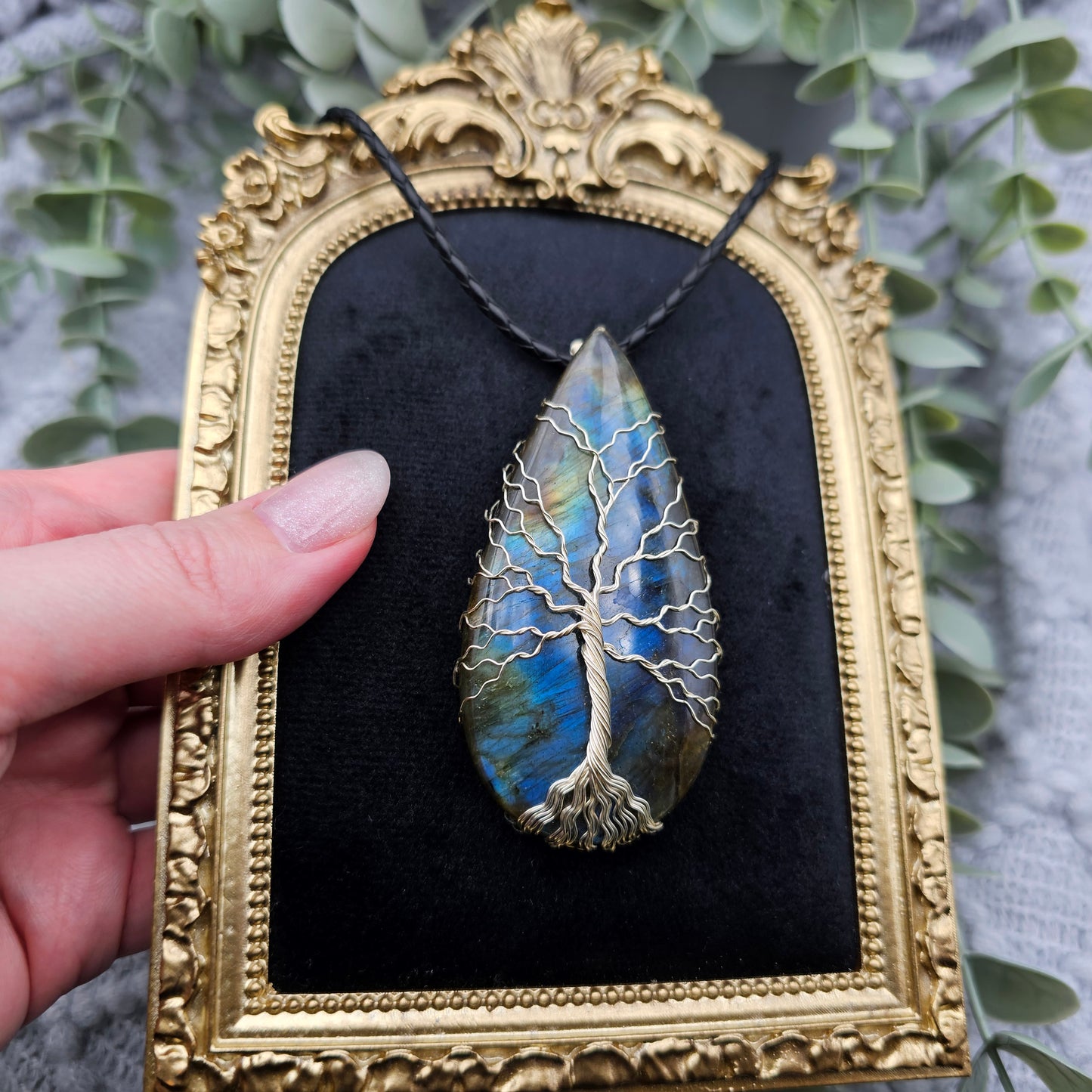 Labradorite Tree of Life Pendant | Jewelry Wire | Gemstone Necklace