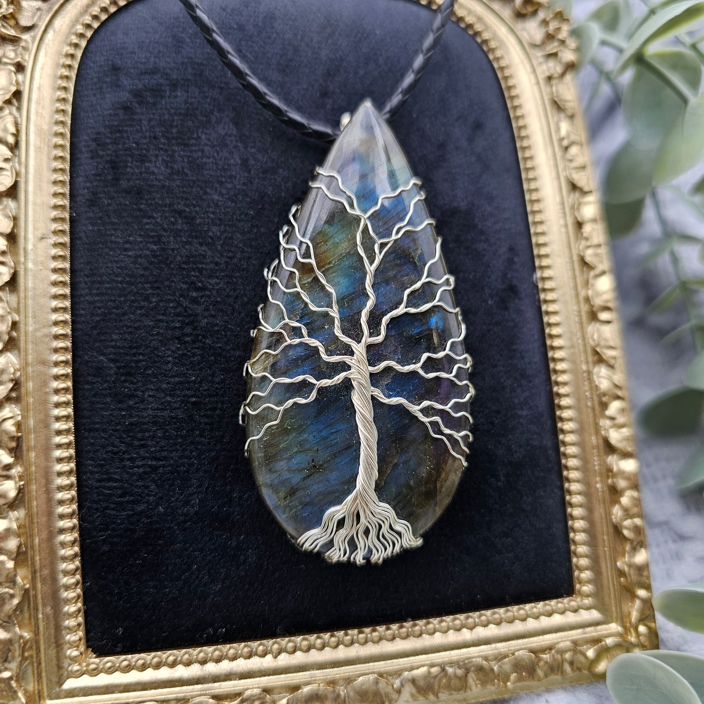 Labradorite Tree of Life Pendant | Jewelry Wire | Gemstone Necklace