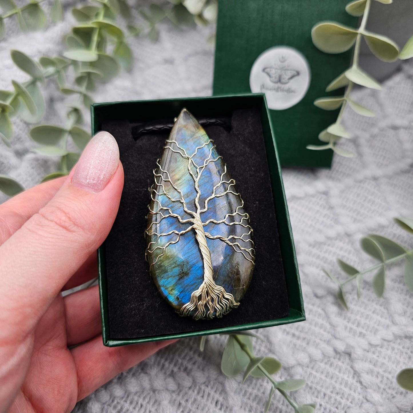 Labradorite Tree of Life Pendant | Jewelry Wire | Gemstone Necklace