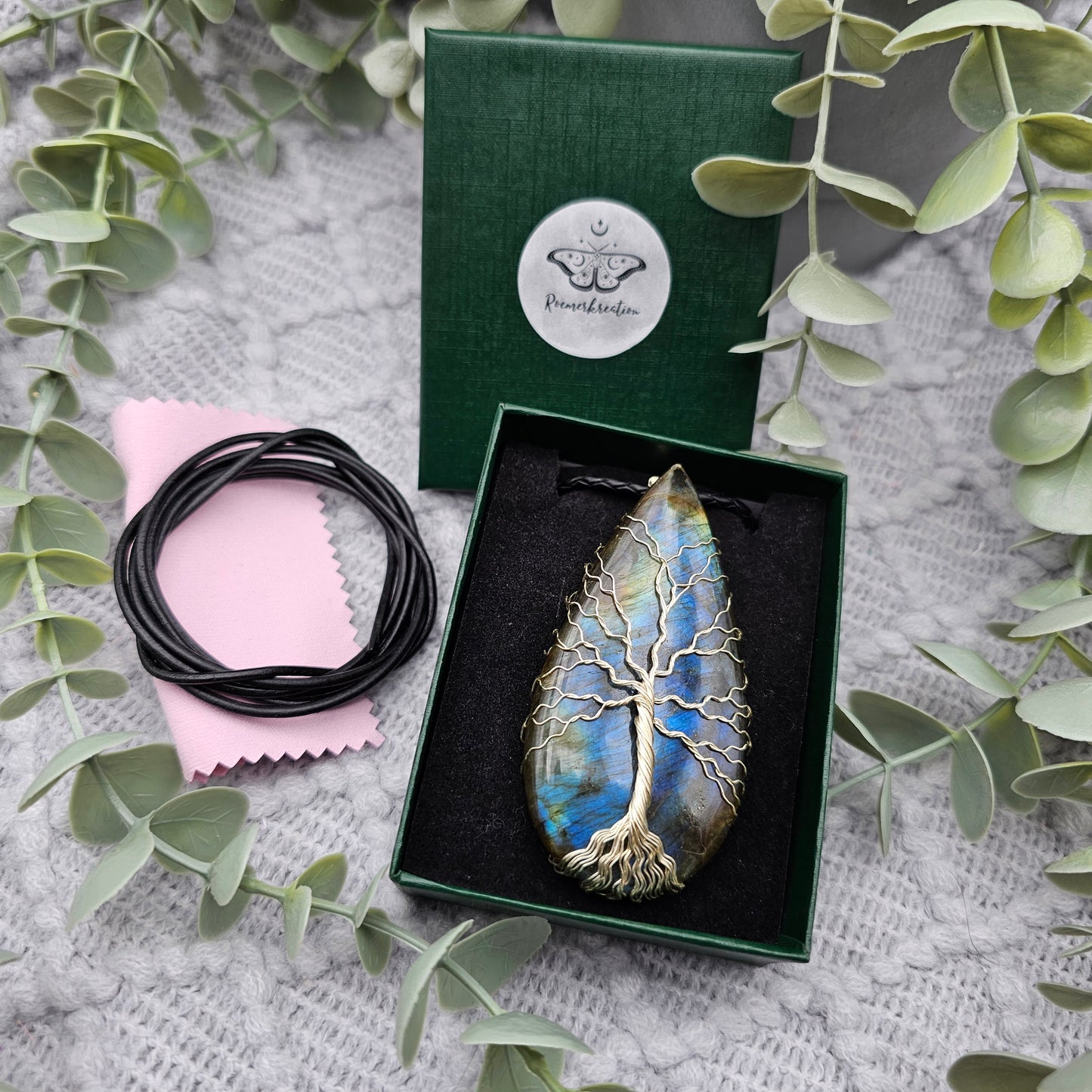 Labradorite Tree of Life Pendant | Jewelry Wire | Gemstone Necklace