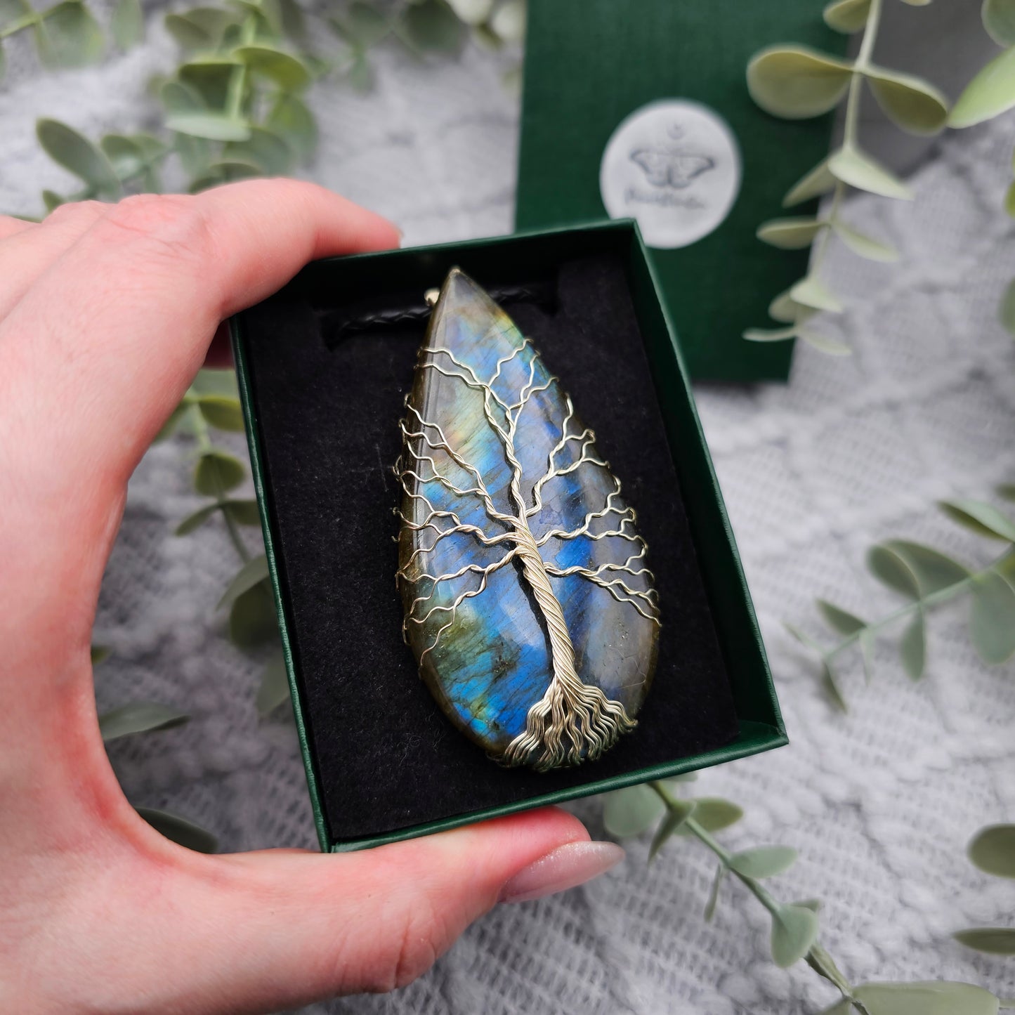 Labradorite Tree of Life Pendant | Jewelry Wire | Gemstone Necklace