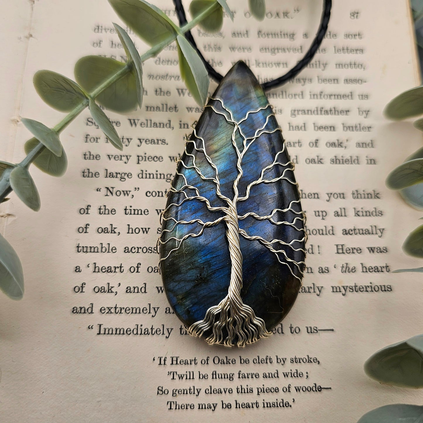 Labradorite Tree of Life Pendant | Jewelry Wire | Gemstone Necklace