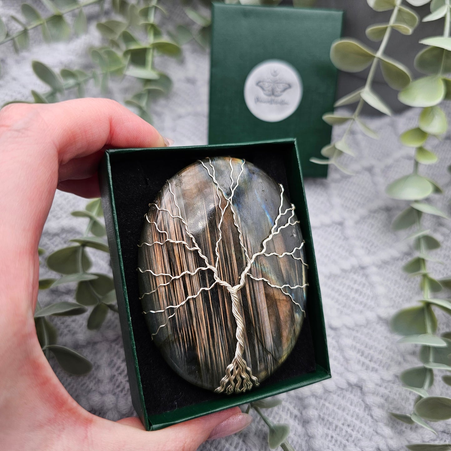 Labradorite Tree of Life Pendant | Jewelry Wire | Gemstone Necklace