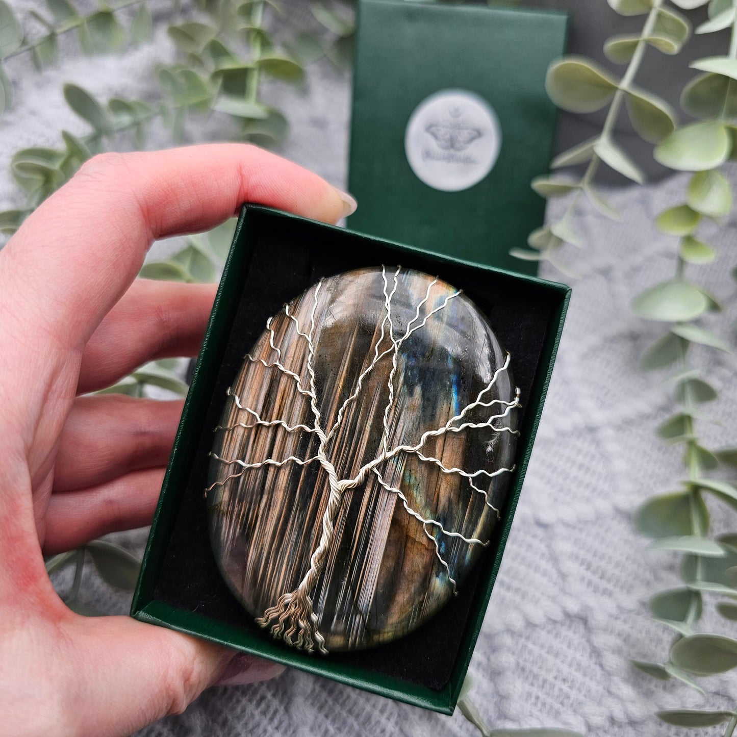 Labradorite Tree of Life Pendant | Jewelry Wire | Gemstone Necklace