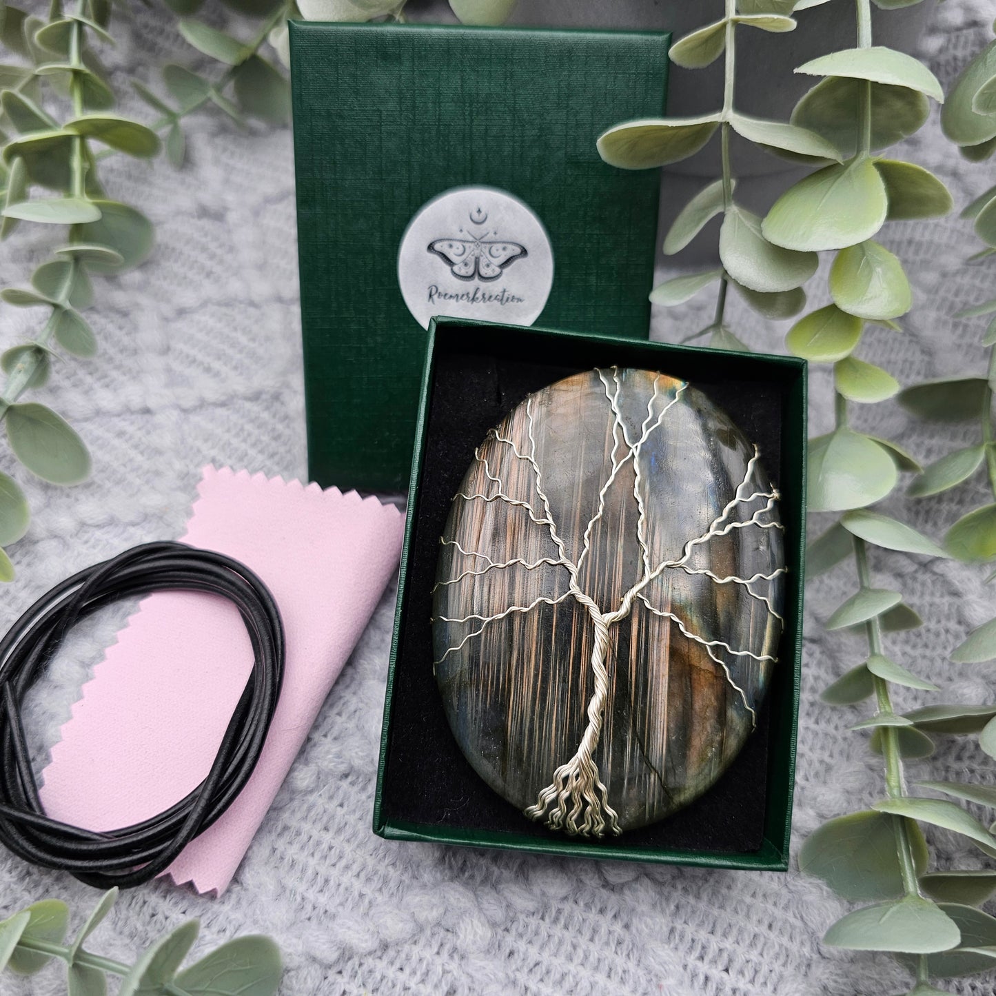 Labradorite Tree of Life Pendant | Jewelry Wire | Gemstone Necklace
