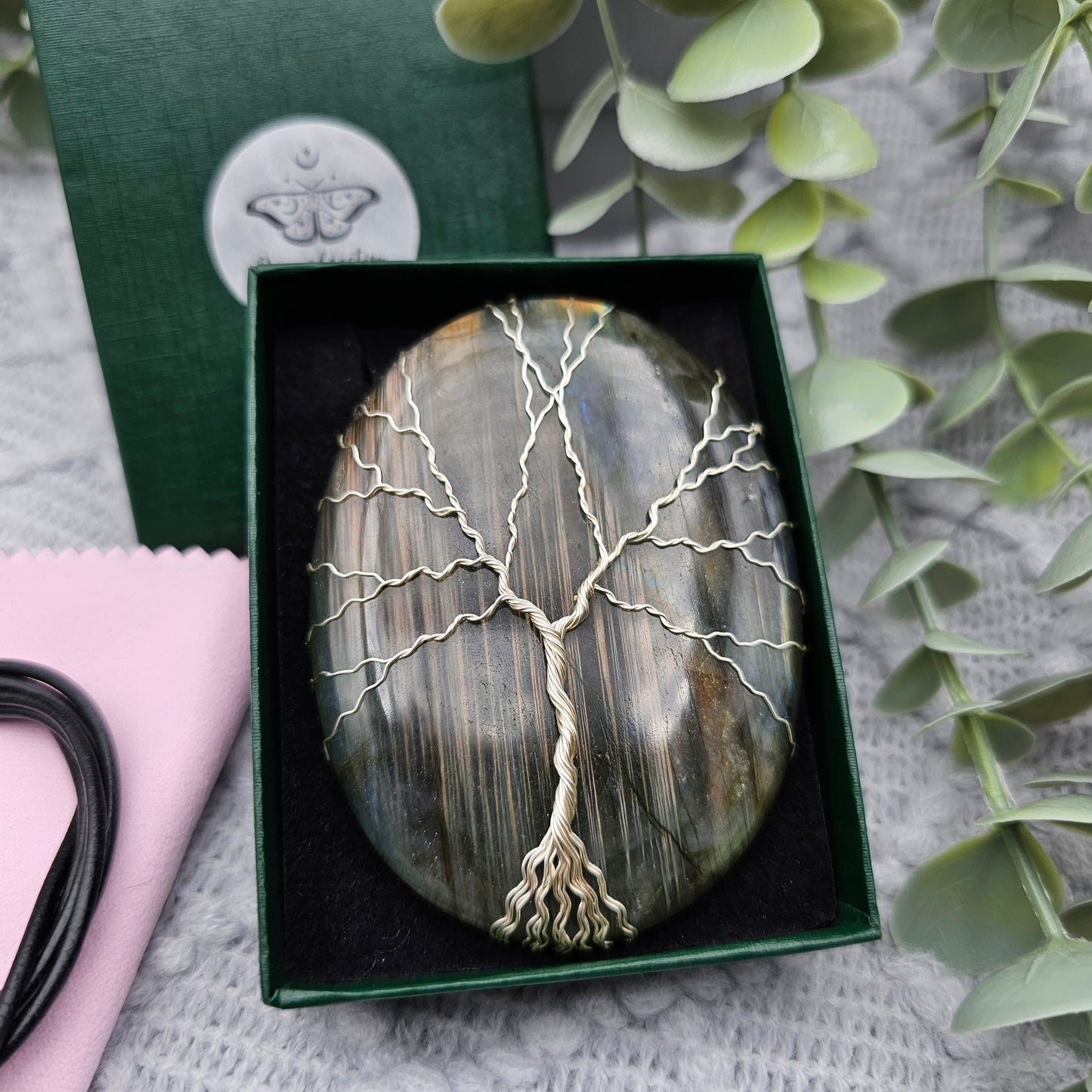 Labradorite Tree of Life Pendant | Jewelry Wire | Gemstone Necklace