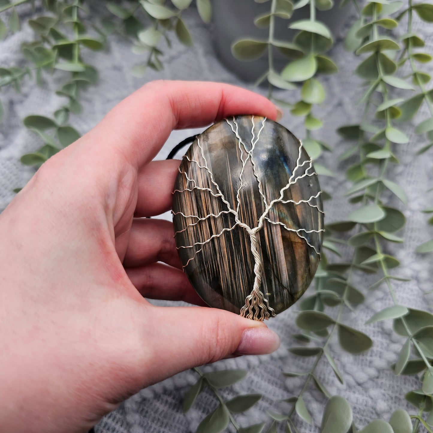 Labradorite Tree of Life Pendant | Jewelry Wire | Gemstone Necklace