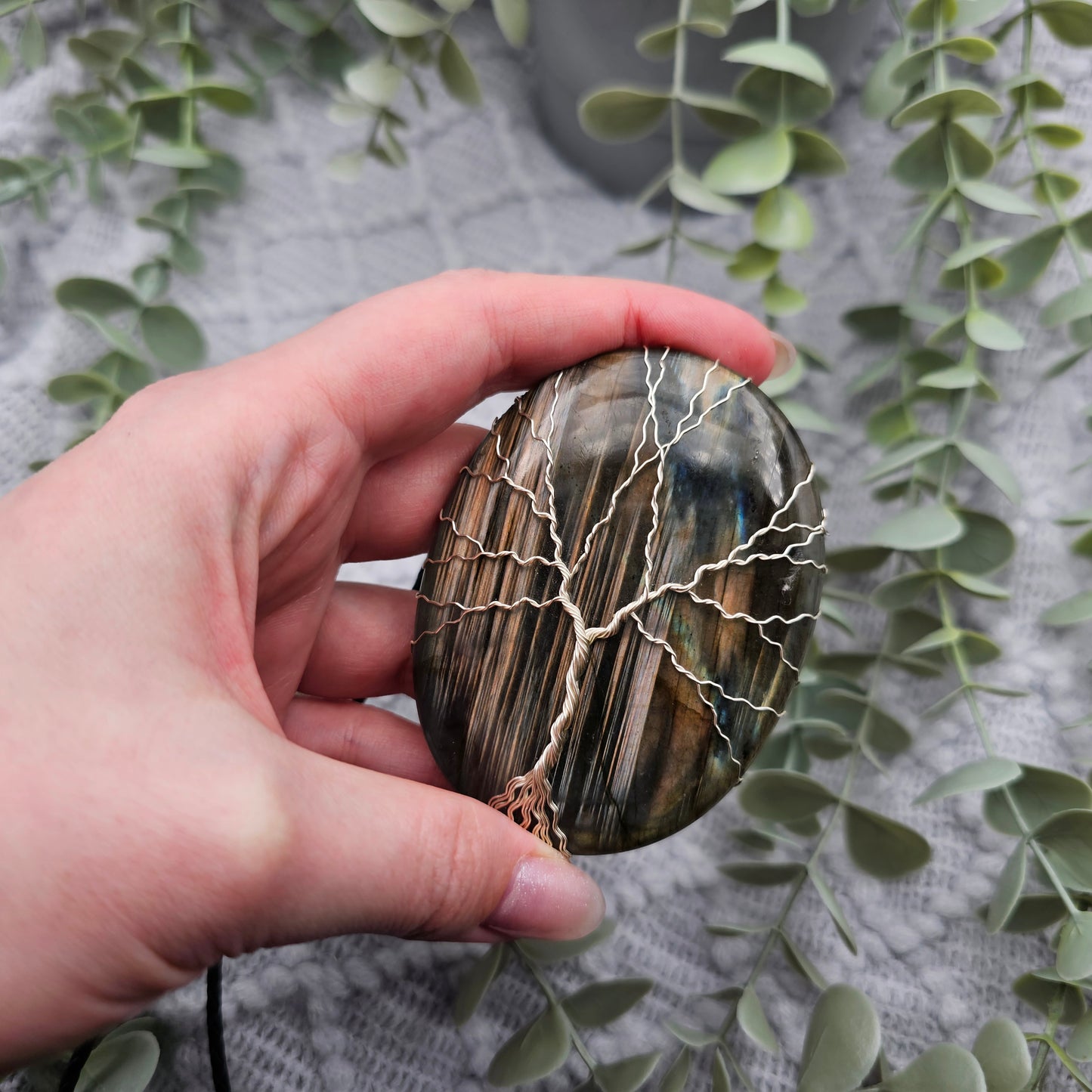 Labradorite Tree of Life Pendant | Jewelry Wire | Gemstone Necklace