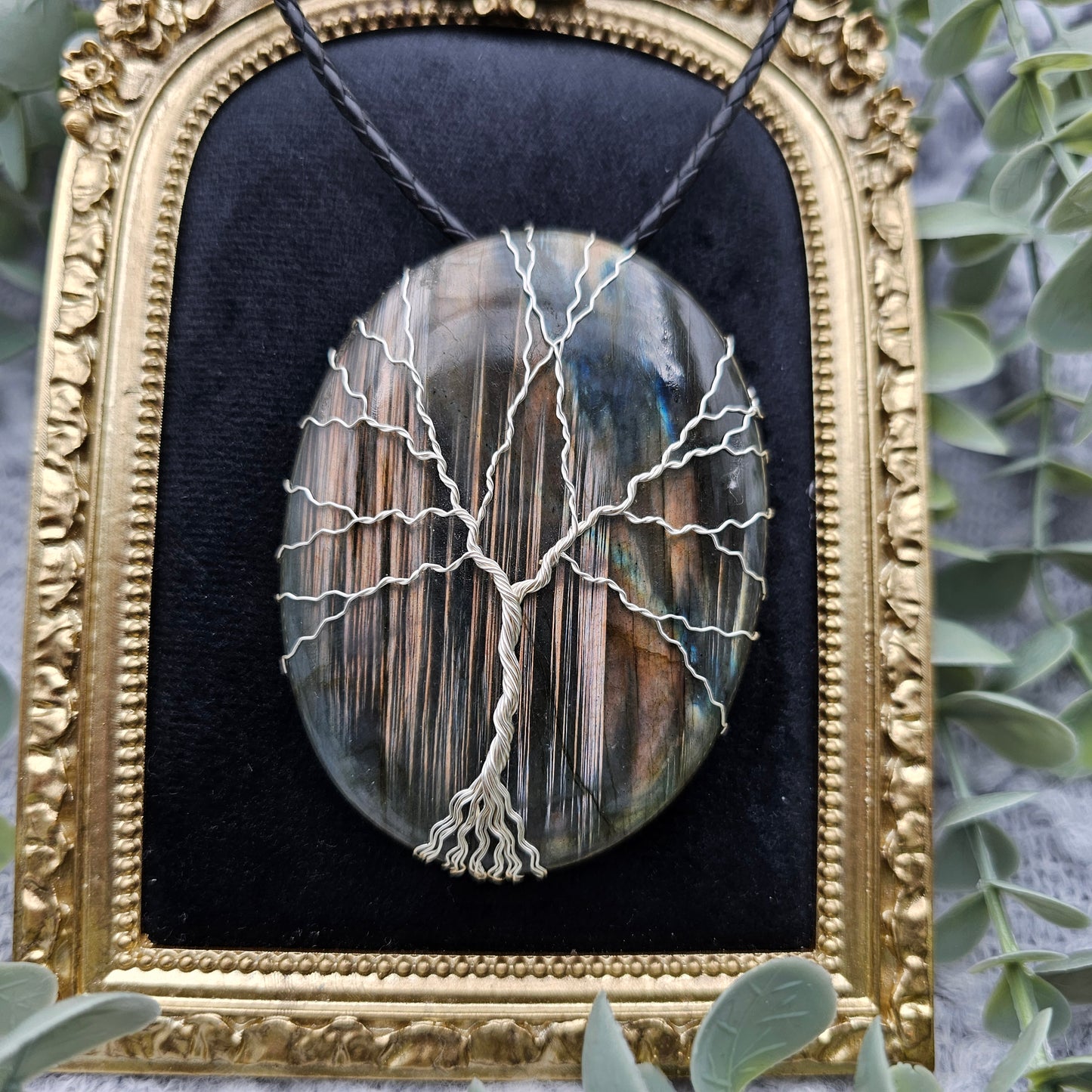 Labradorite Tree of Life Pendant | Jewelry Wire | Gemstone Necklace