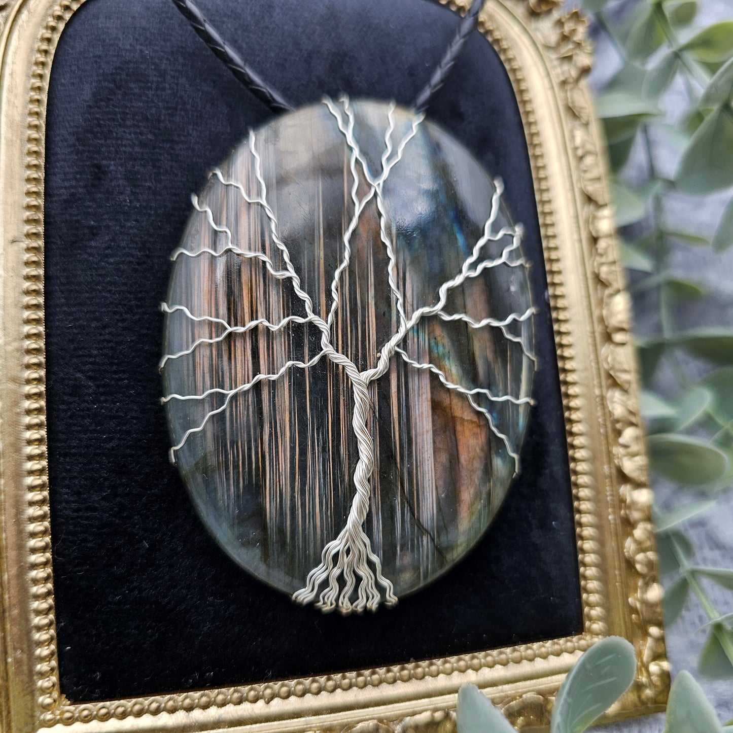 Labradorite Tree of Life Pendant | Jewelry Wire | Gemstone Necklace
