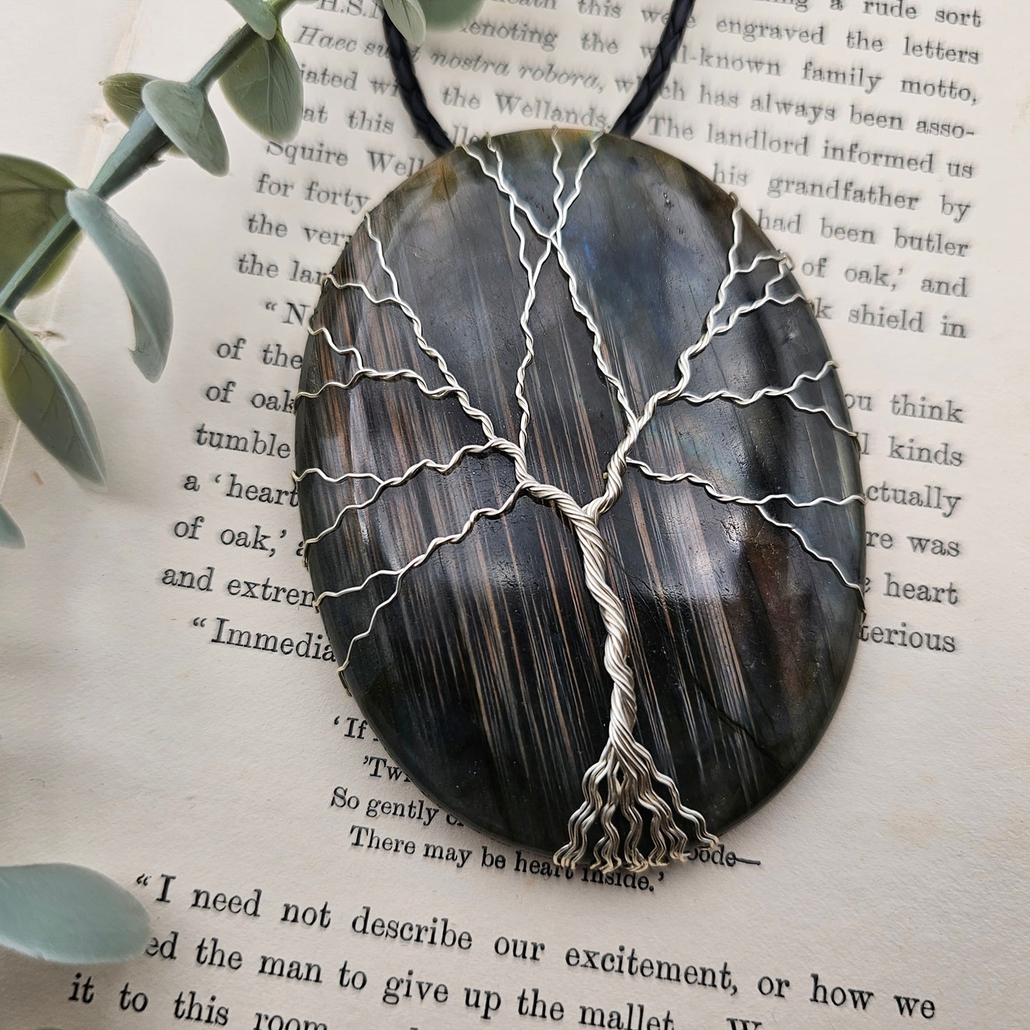 Labradorite Tree of Life Pendant | Jewelry Wire | Gemstone Necklace