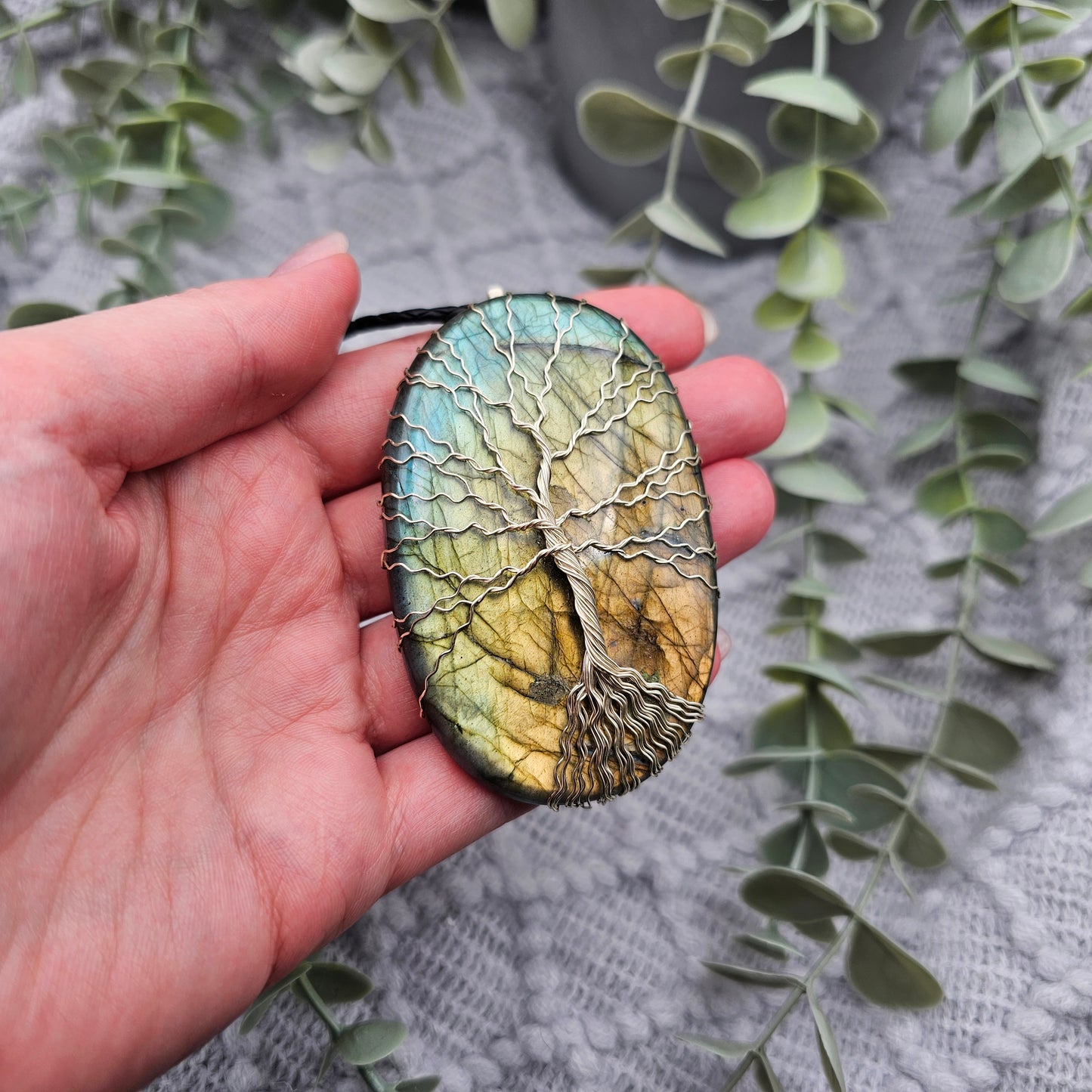Labradorite Tree of Life Pendant | Jewelry Wire | Gemstone Necklace