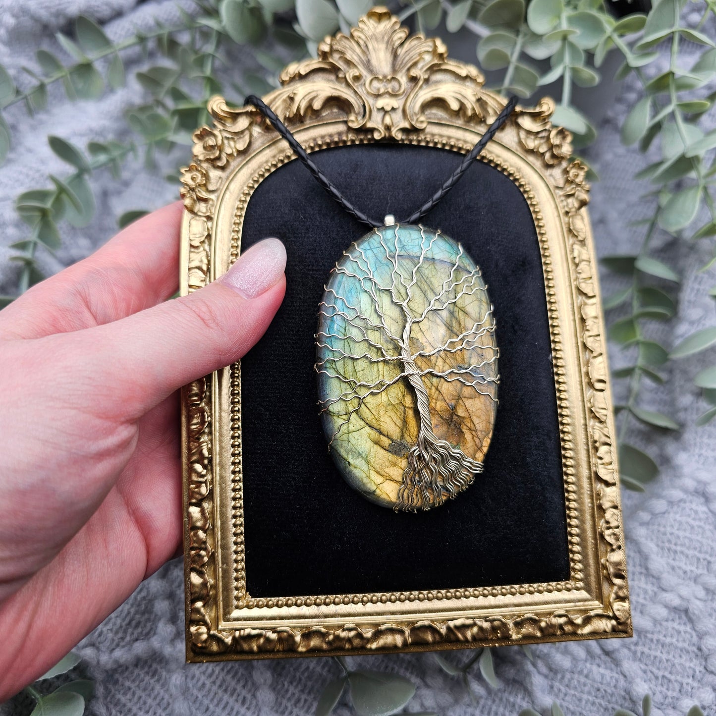 Labradorite Tree of Life Pendant | Jewelry Wire | Gemstone Necklace