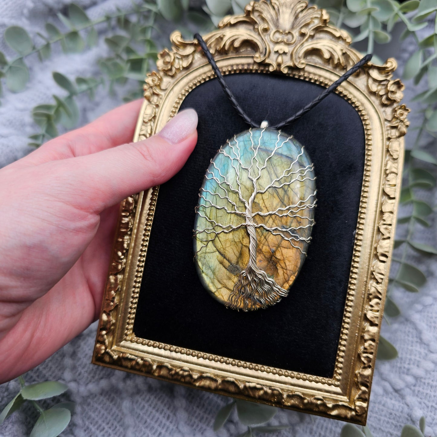 Labradorite Tree of Life Pendant | Jewelry Wire | Gemstone Necklace