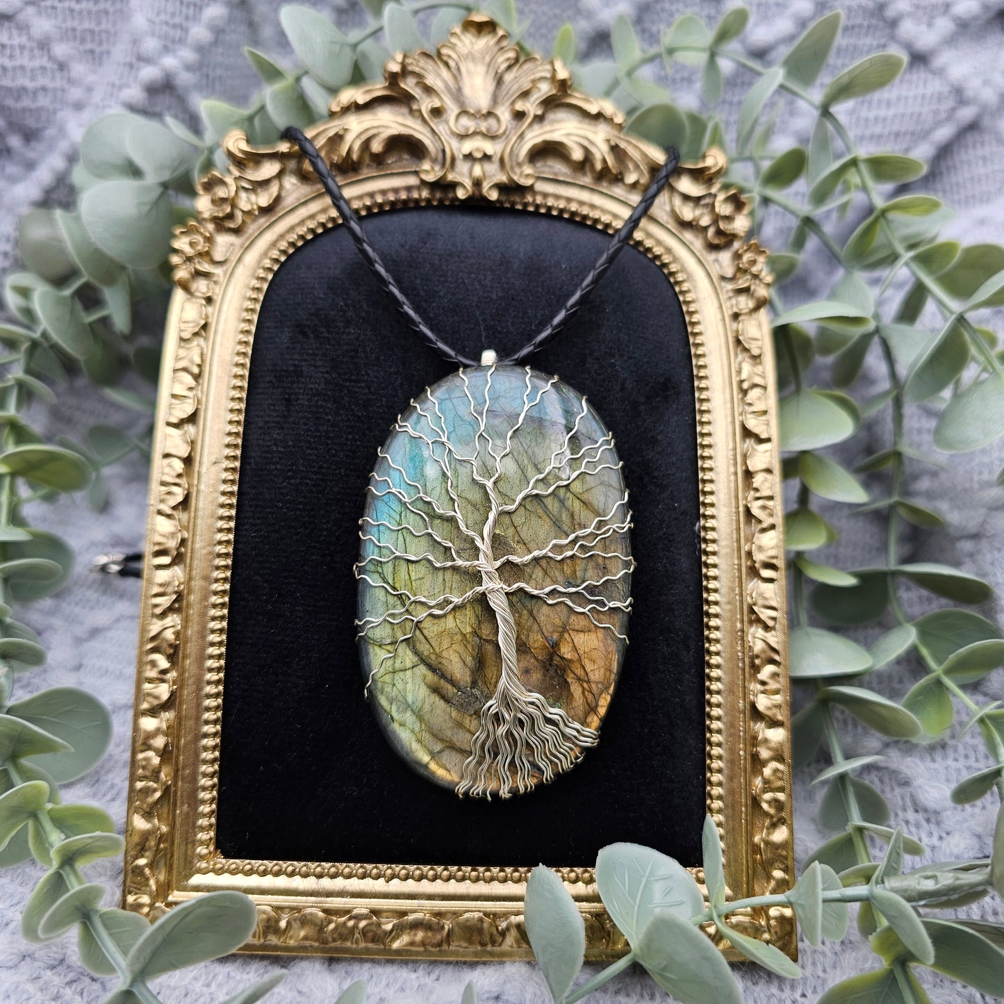 Labradorite Tree of Life Pendant | Jewelry Wire | Gemstone Necklace