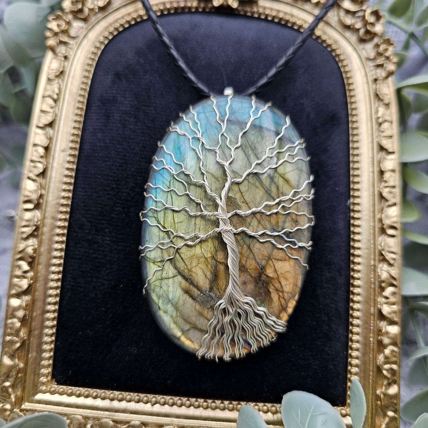 Labradorite Tree of Life Pendant | Jewelry Wire | Gemstone Necklace